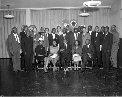 Victory Baptist Church group, Los Angeles, 1963