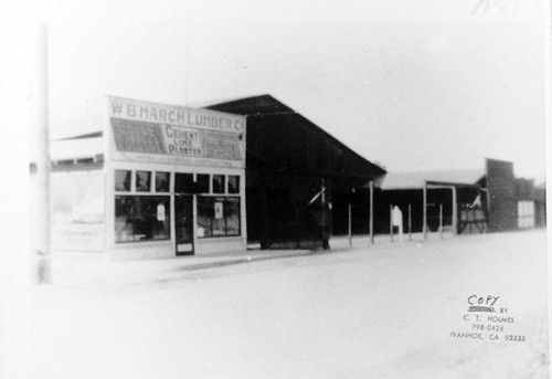W.B. March Lumber Co., Ivanhoe, Calif., 1914