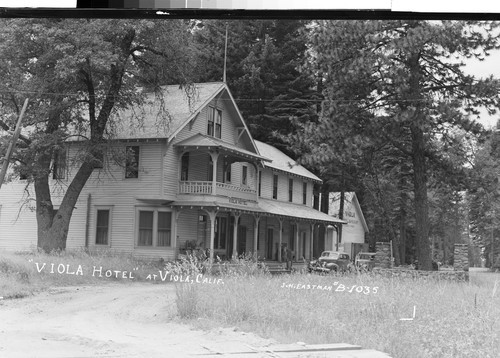 "Viola Hotel" at Viola, Calif