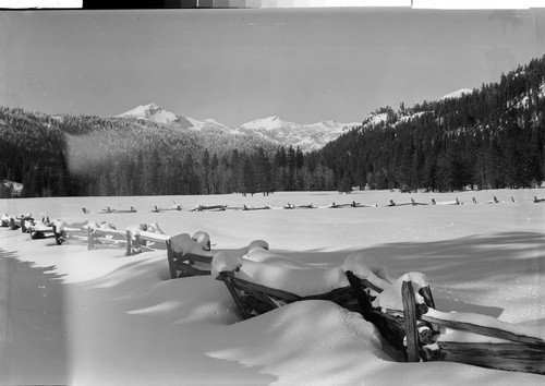 Winter in Lassen Park, Calif