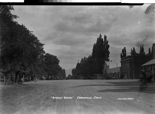 "Street Scene" Cedarville, Calif