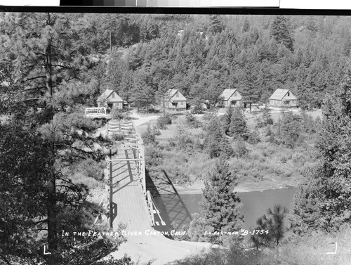 In the Feather River Canyon, Calif