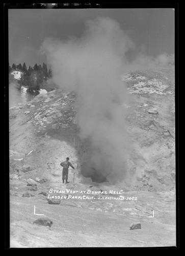 "Steam Vent at Bumpas Hell" Lassen Park, Calif