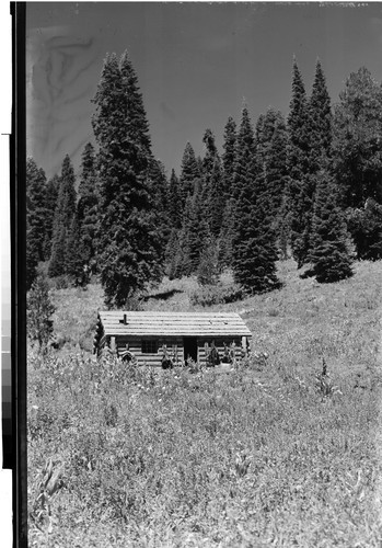 Cudahy Cabin in Marble Mt. Primitive Area, Calif