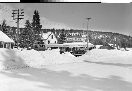 Along Highway 40 near Donner Summit, Calif