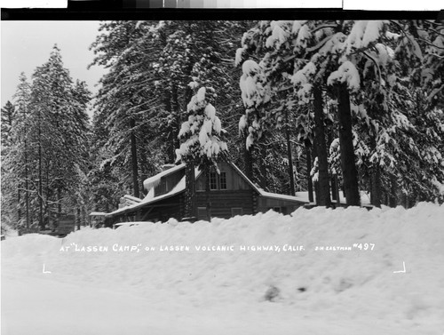 At "Lassen Camp," On Lassen Volcanic Highway, Calif