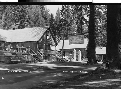 At Bucks Lake Lodge, Calif