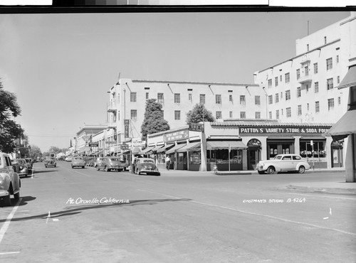 At Oroville, california