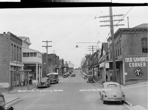 Street Scene, Virginia City, Nevada