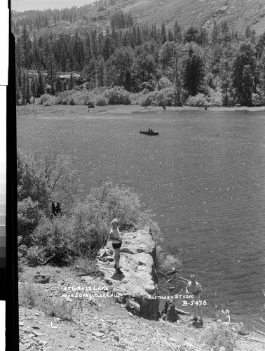 "At Grass Lake" near Johnsville, Calif