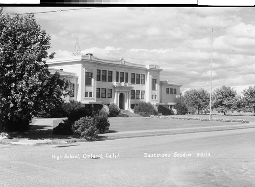 High School, Orland, Calif