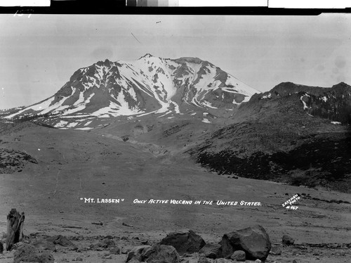 "Mt. Lassen" Only Active Volcano in the United States