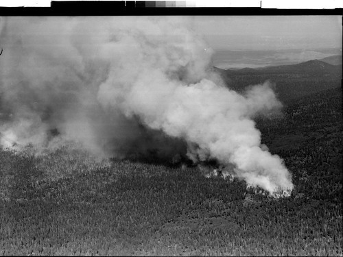 Eagle Lake Fire Aerial Shots