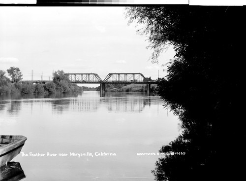 The Feather River near Marysville, California