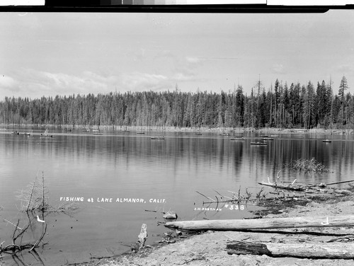 Fishing at Lake Almanor, Calif