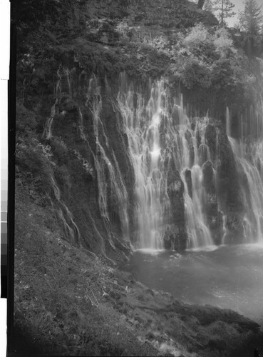 Burney Falls In Winter