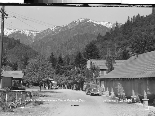 At Belden, On Feather River Highway, Calif — Calisphere