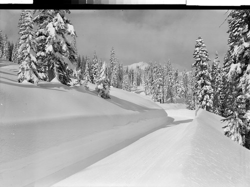 Winter in Lassen Park, Calif