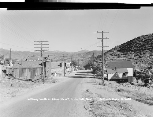 Looking South on Main Street, Silver City, Nev