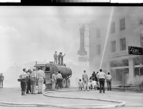 Mt. Lassen Hotel Fire