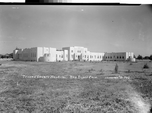 "Tehama County Hospital," Red Bluff, Calif