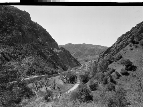 Monticello Dam Site near Winters, Calif