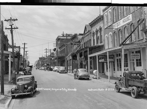 Street Scene, Virginia City, Nevada