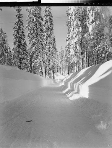 Snow Covered Highway