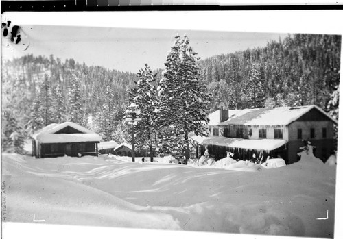 Keddie Inn, Keddie, Calif, in Winter