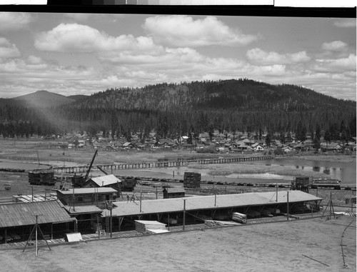 Views of Westwood. Lumber yard