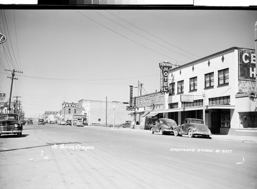 At Burns, Oregon