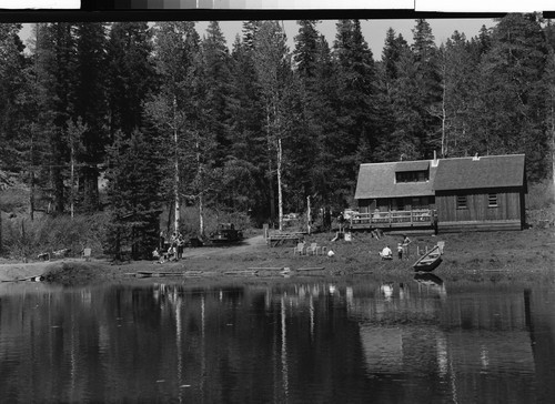 Delaney's Rainbow Trout Lake, Sattley, Calif