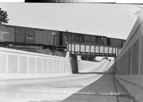 "Underpass" on Red Bluff - Redding Highway, Calif