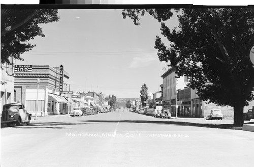 Main Street, Alturas, Calif