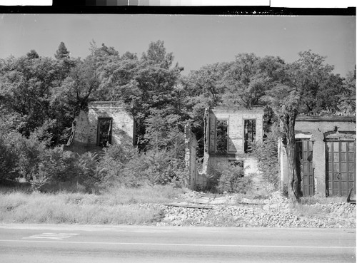 Old Buildings at Shasta, California