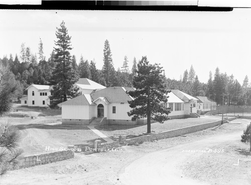 "High School," Portola, Calif