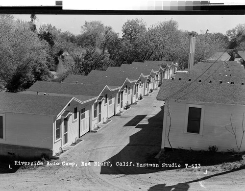 Riverside Auto Camp, Red Bluff, Calif