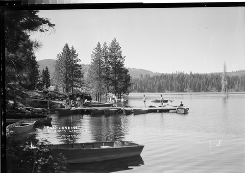 "Boat Landing" at Buck's Lake, Calif