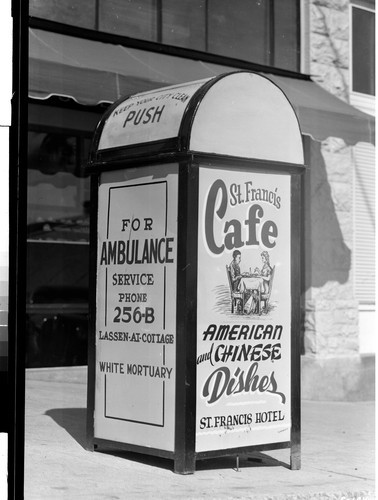 Trash cans - Susanville, Calif