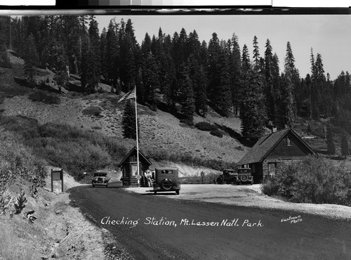 Checking Station, Mt. Lassen Natl. Park