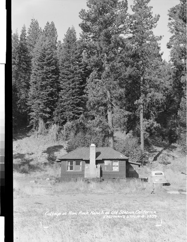 Cottage at Rim Rock Ranch at Old Station, Calif