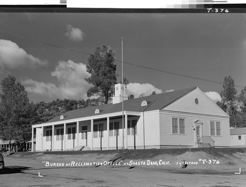 "Bureau of Reclamation Office" at Shasta Dam, Calif