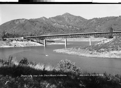 Shasta lake near Lake Shore Resort, California