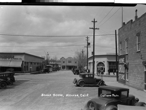 Street Scene, Alturas, Calif