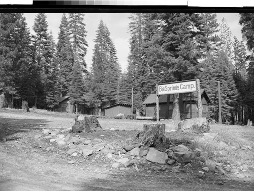 At Big Springs Camp, Lake Almanor, Calif