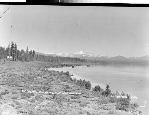 Mt. Lassen, From West Side of Lake Almanor, Calif