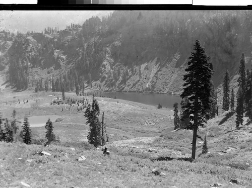 Skyhigh Lake in Marble Mt. Primitive Area, Calif