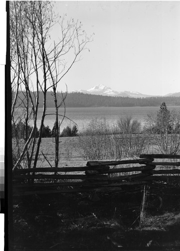 Mt. Lassen from Lake Almanor, Calif