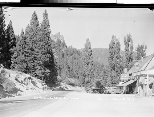 On Highway 50 in California