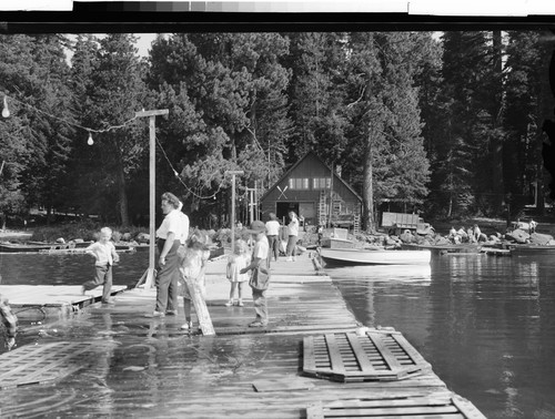 Boat Landing at Lake of the Woods, Oregon